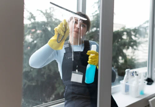 Nettoyage de vitres intérieures et extérieures à Fromentières
